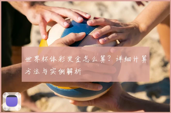 世界杯体彩奖金怎么算？详细计算方法与实例解析